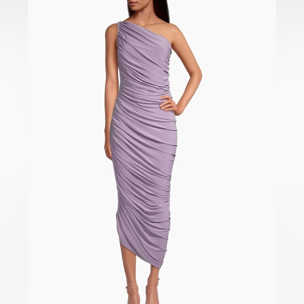 Norma Kamali Lilac Diana Dress